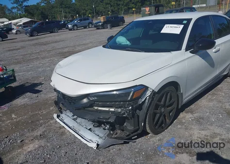 2024 Honda Civic Sport из США, поврежденный, VIN 19XFL2H89RE002437